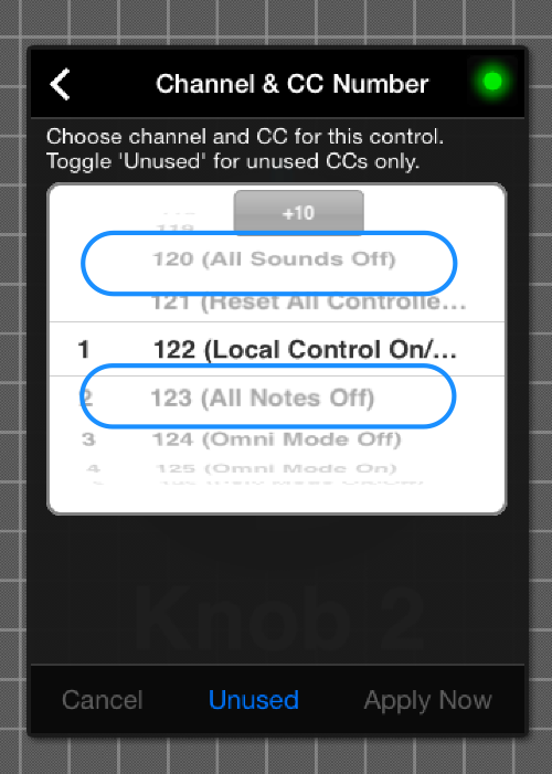 Alternatives to Panic Button in MIDI Designer