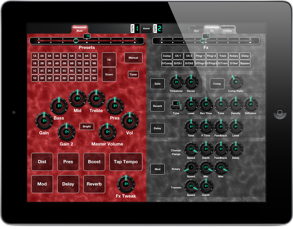 MIDI Controller for iPad for Line6 Pod 2.0, 2 of 3