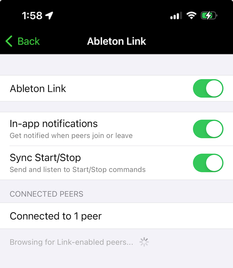 Link Config on MD, Working