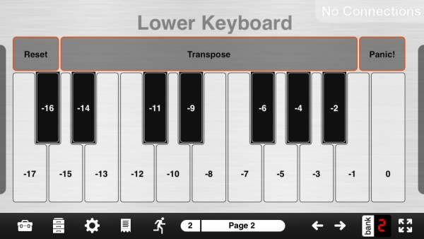 Lower Keyboard