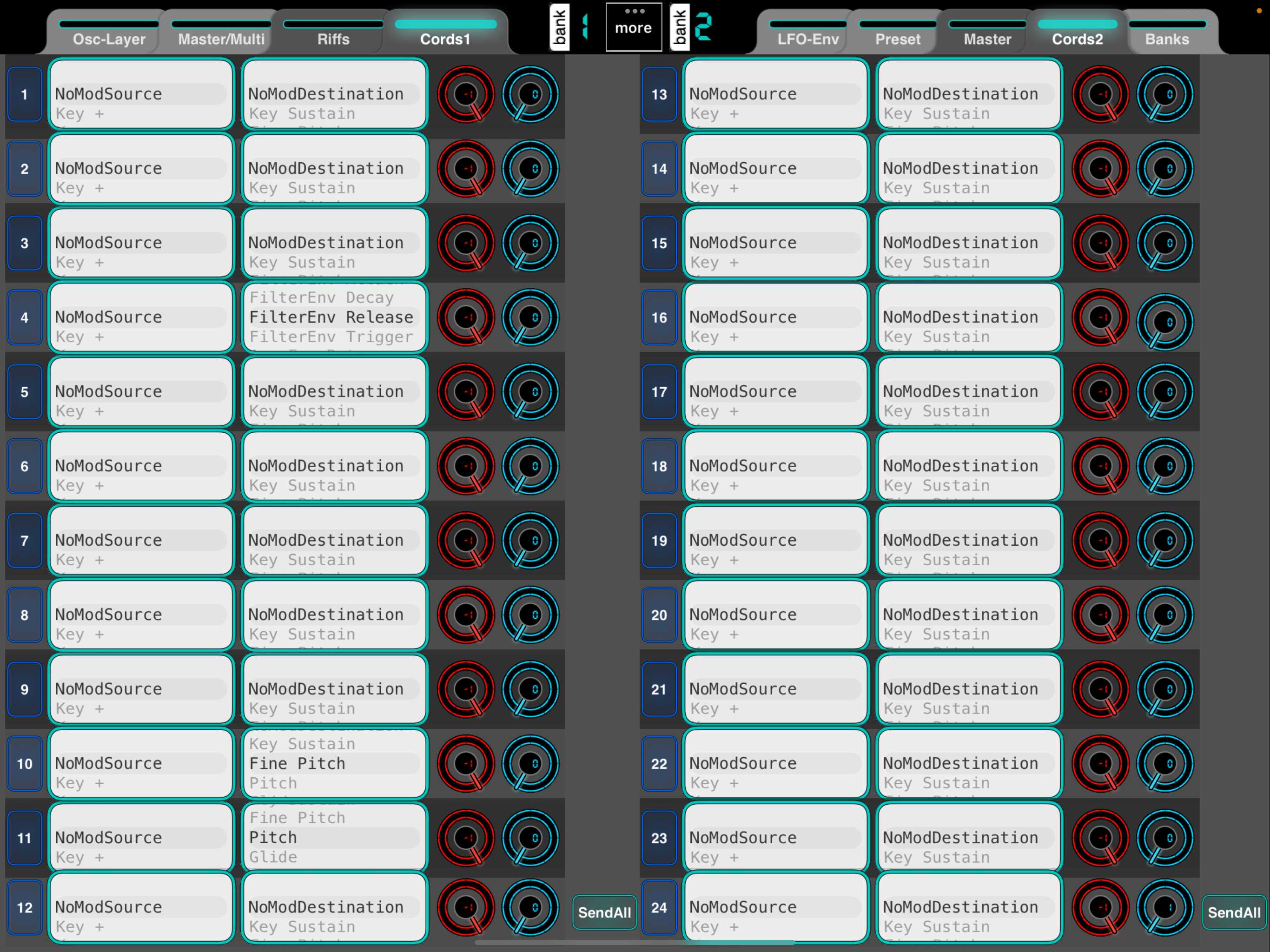 Cords (Modulation) Page