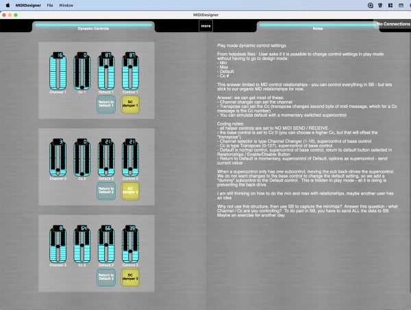 Dynamic Control Controls