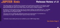 JUPITER-Xmix Notes Page