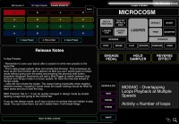 Microcosm Preset Page