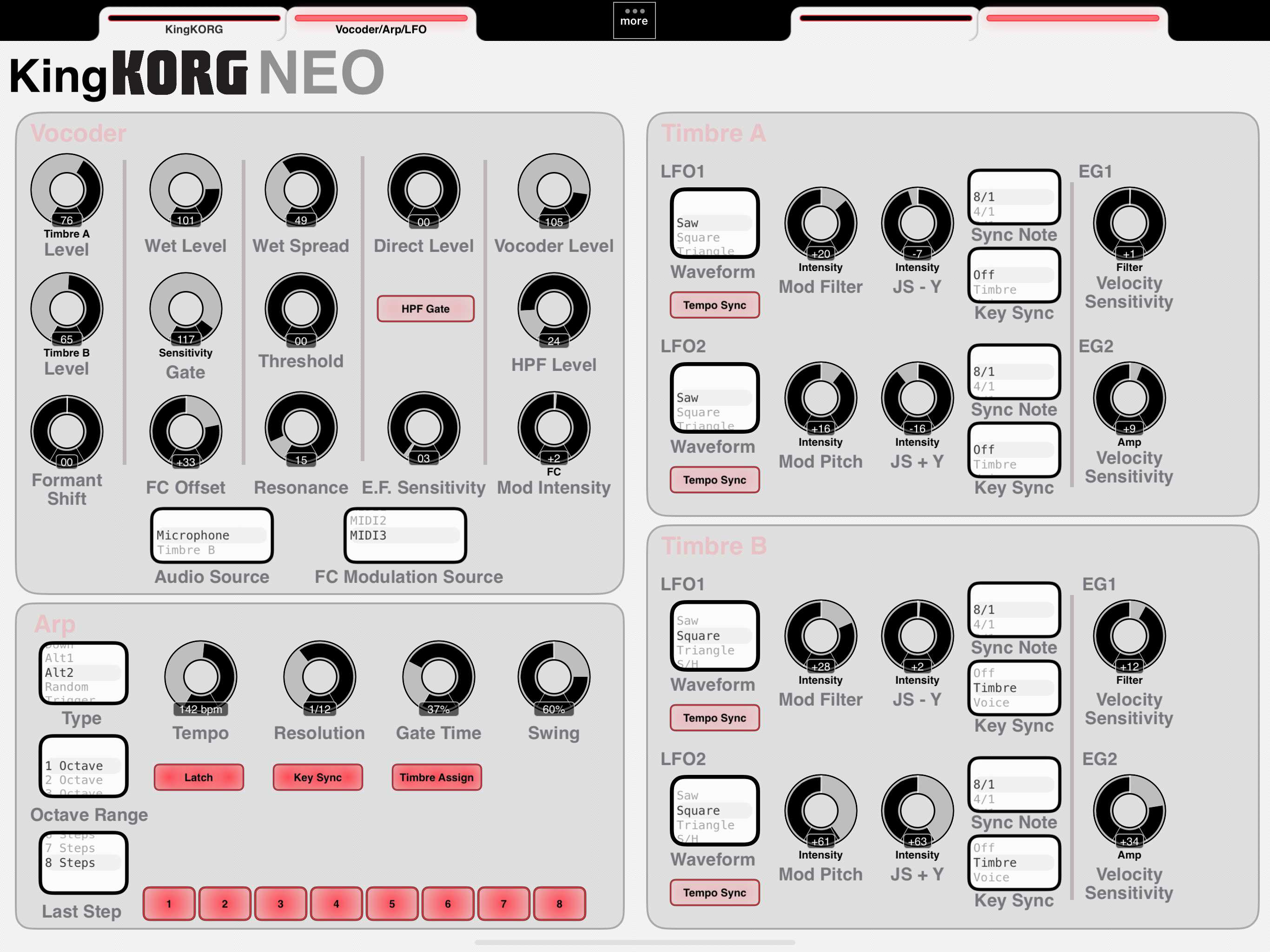 LFO/Vocoder