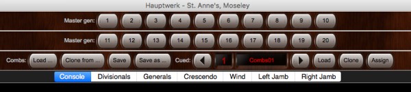 St. Anne's Master Generals and Cued Combo