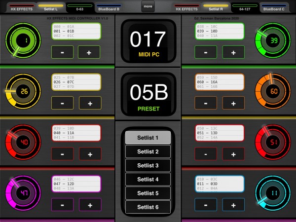 2 - HX EFFECTS MIDI CONTROLLER - Setlist View.jpg