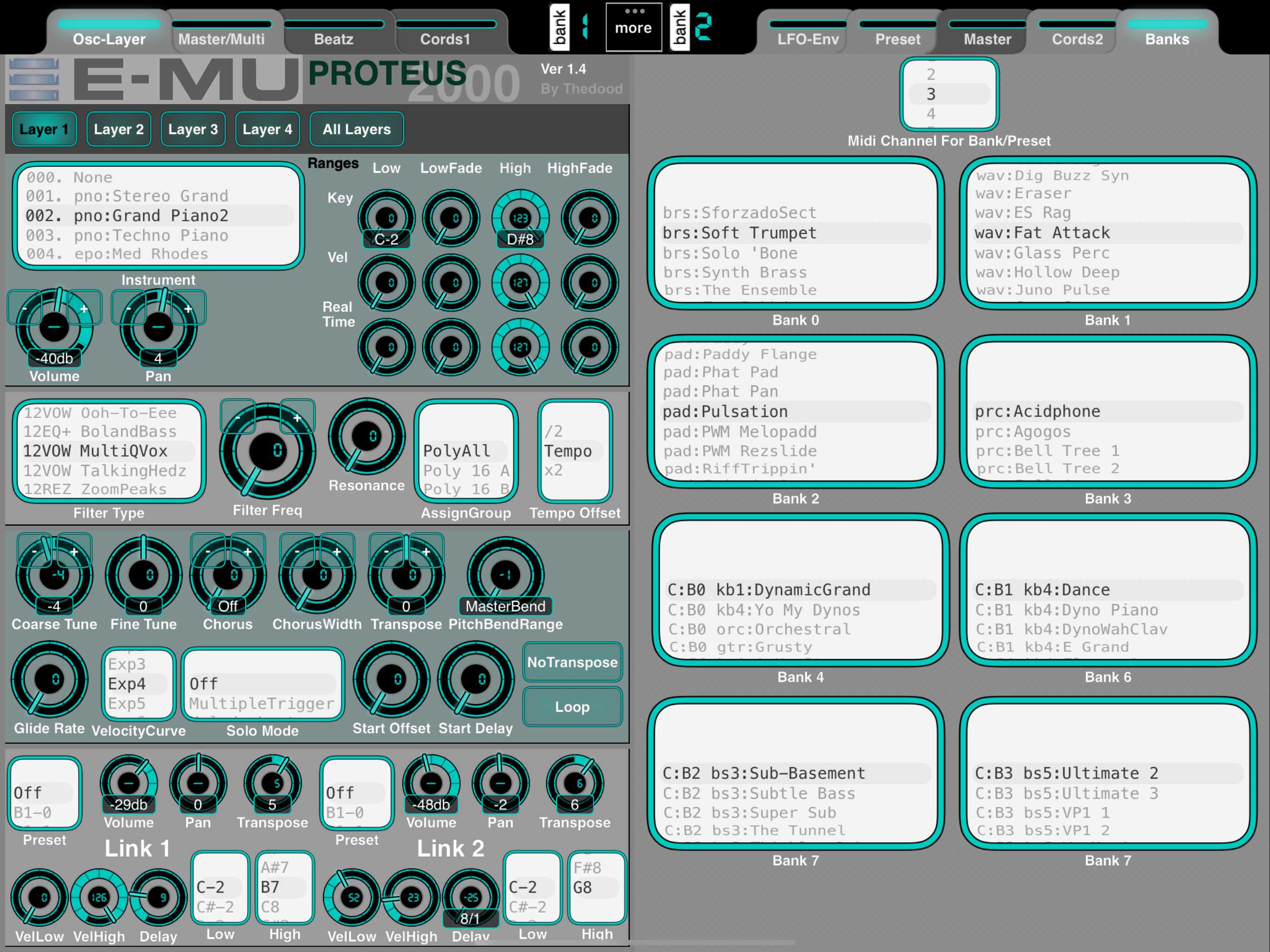 Factory Preset Picker