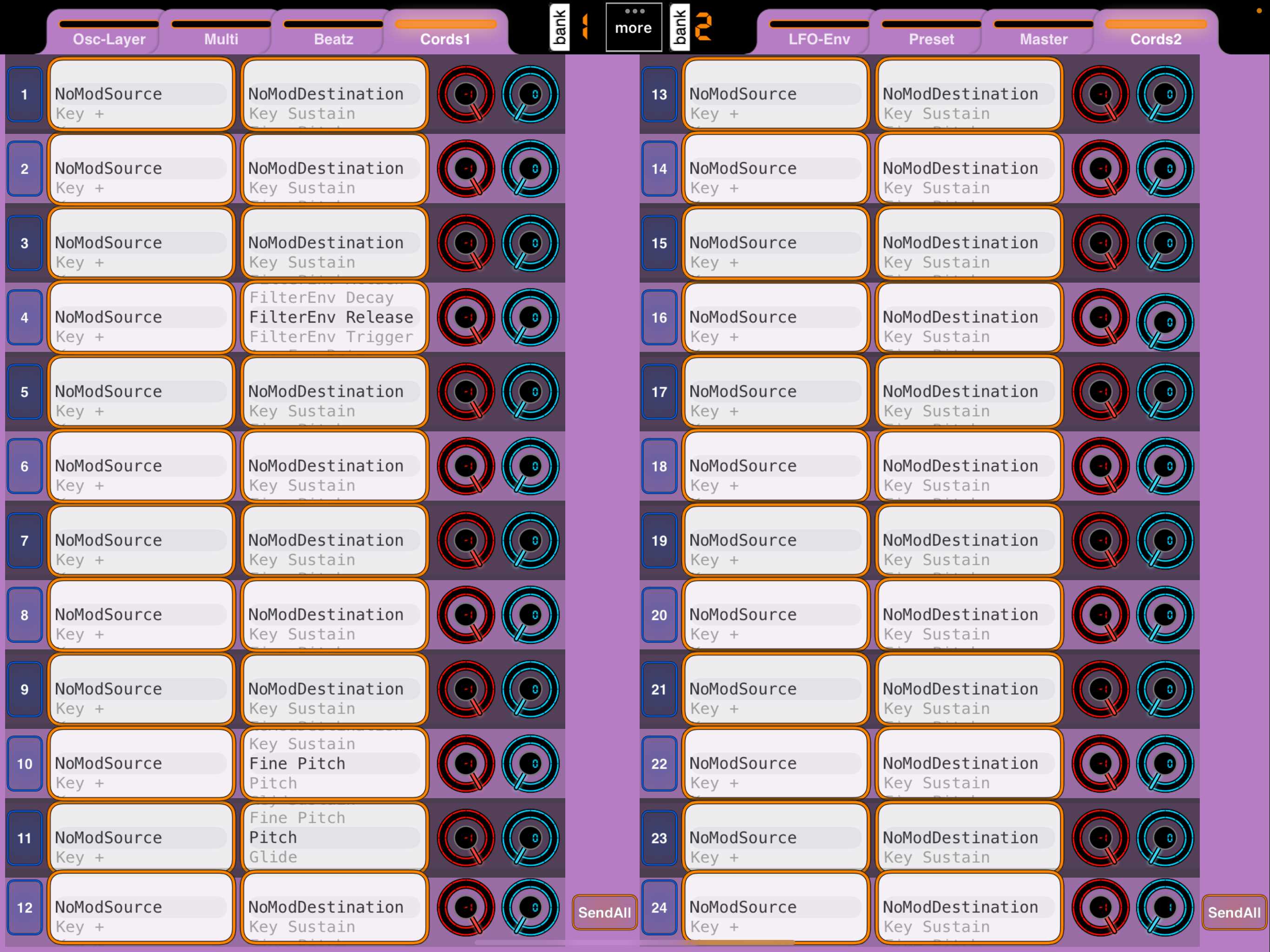 Cords (Modulation) Page