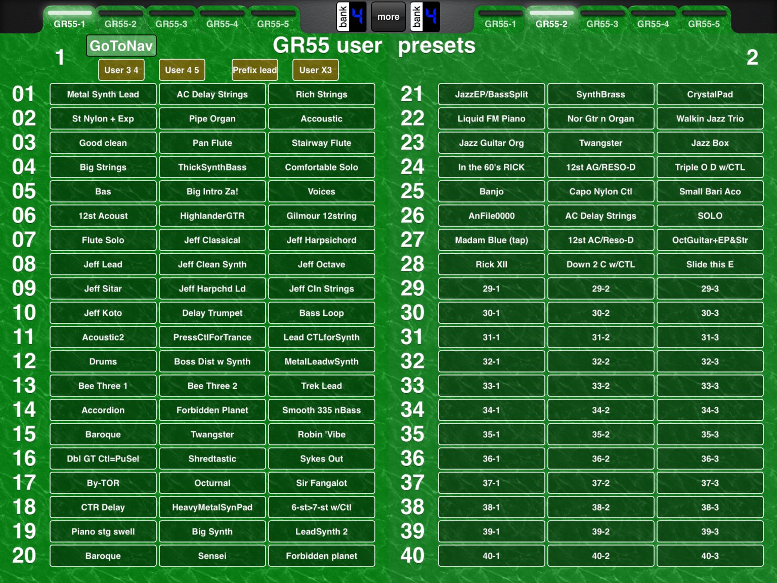 Roland G55 + Line 6 X3 Controller by G. Assink