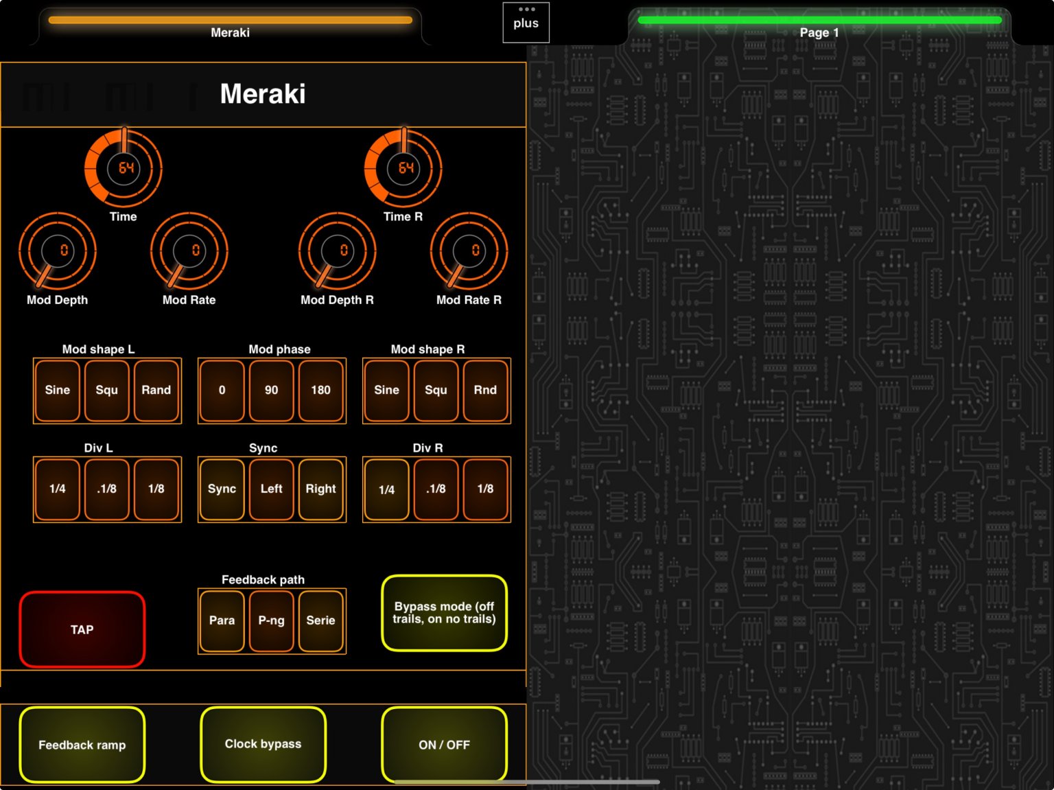 Walrus Audio Meraki Analog Stereo Delay