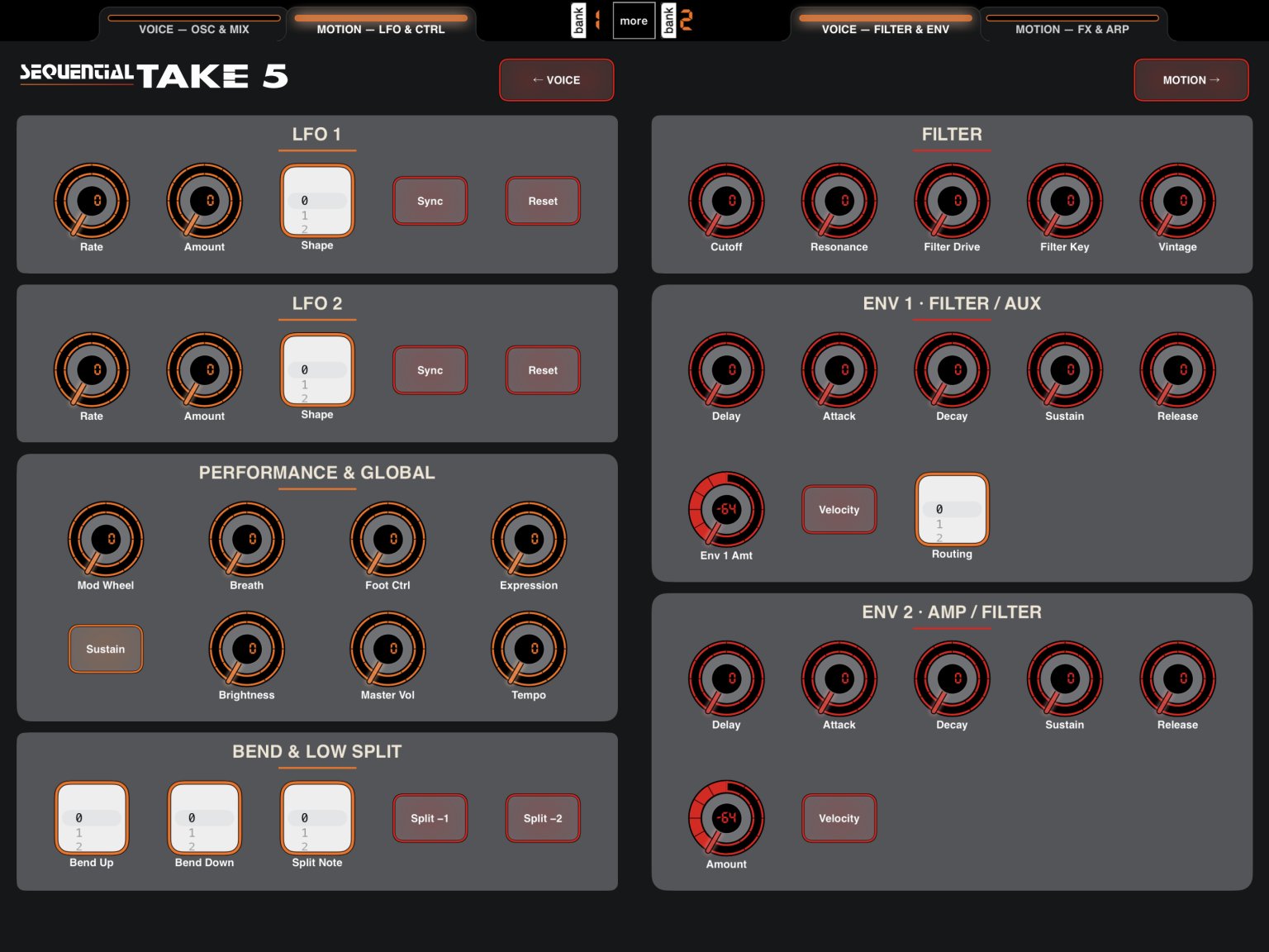 LFO and Control with Filter and Envelopes