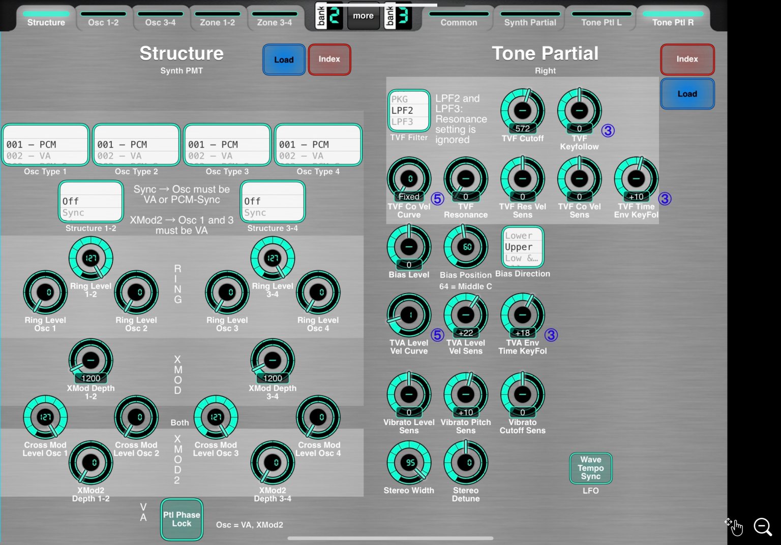Structure / Tone Partial (p2)