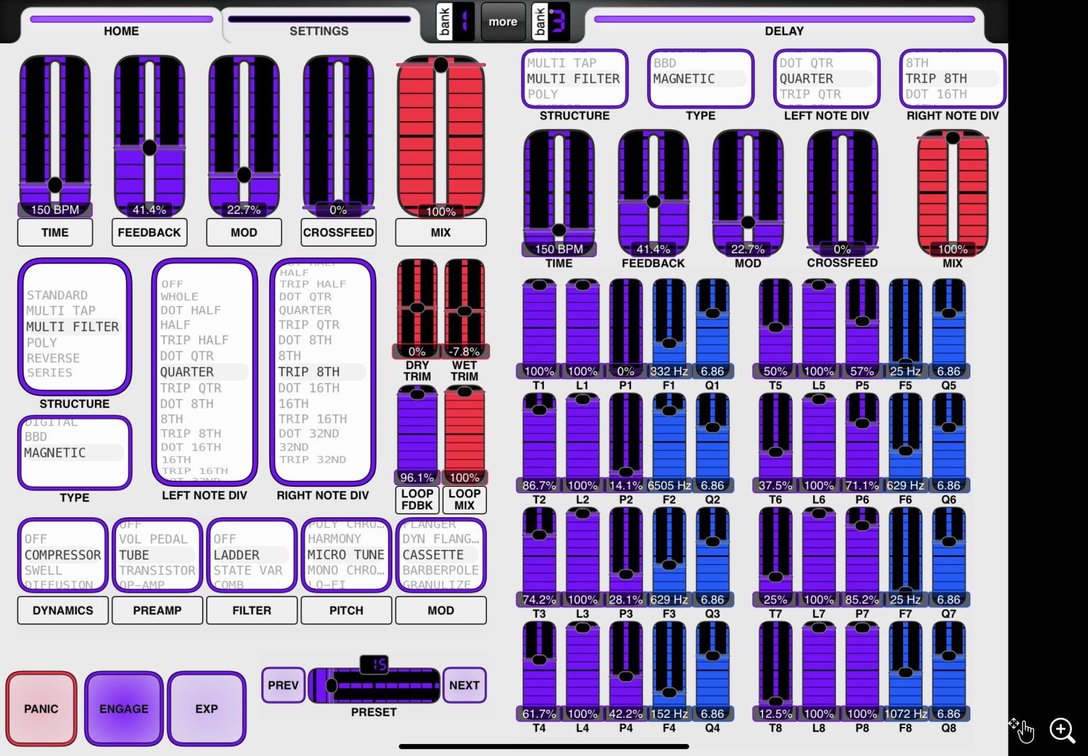 Main View (Multi Filter Structure)