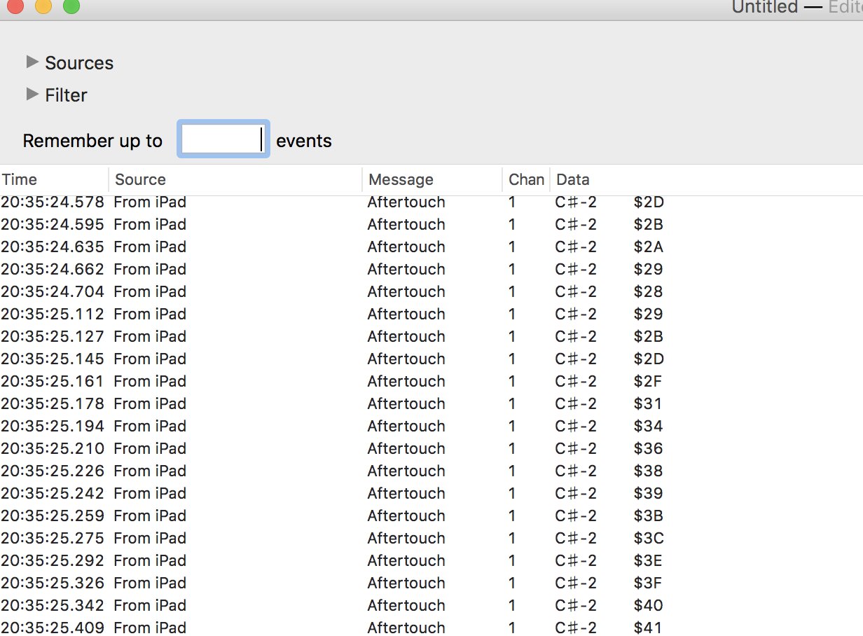 Screenshot 1: a simple knob set to No MIDI send/receive