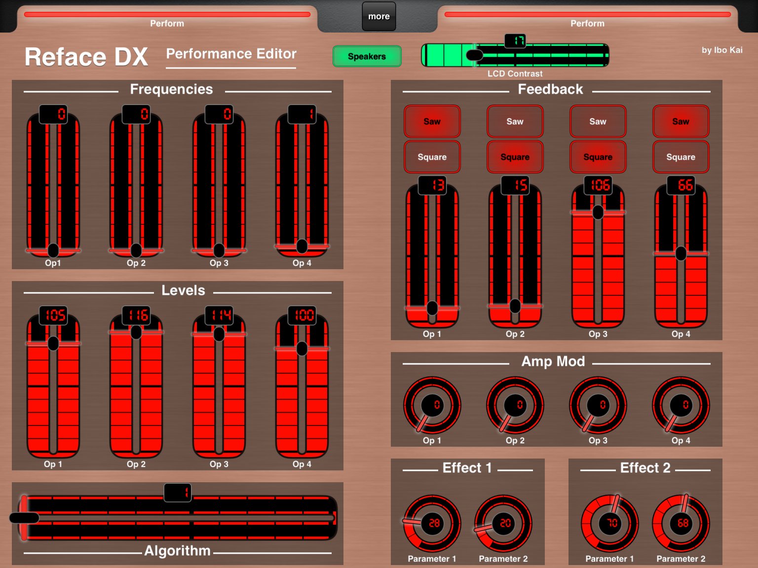 Yamaha Reface DX Performance Editor by Ibo Kai (Glow)