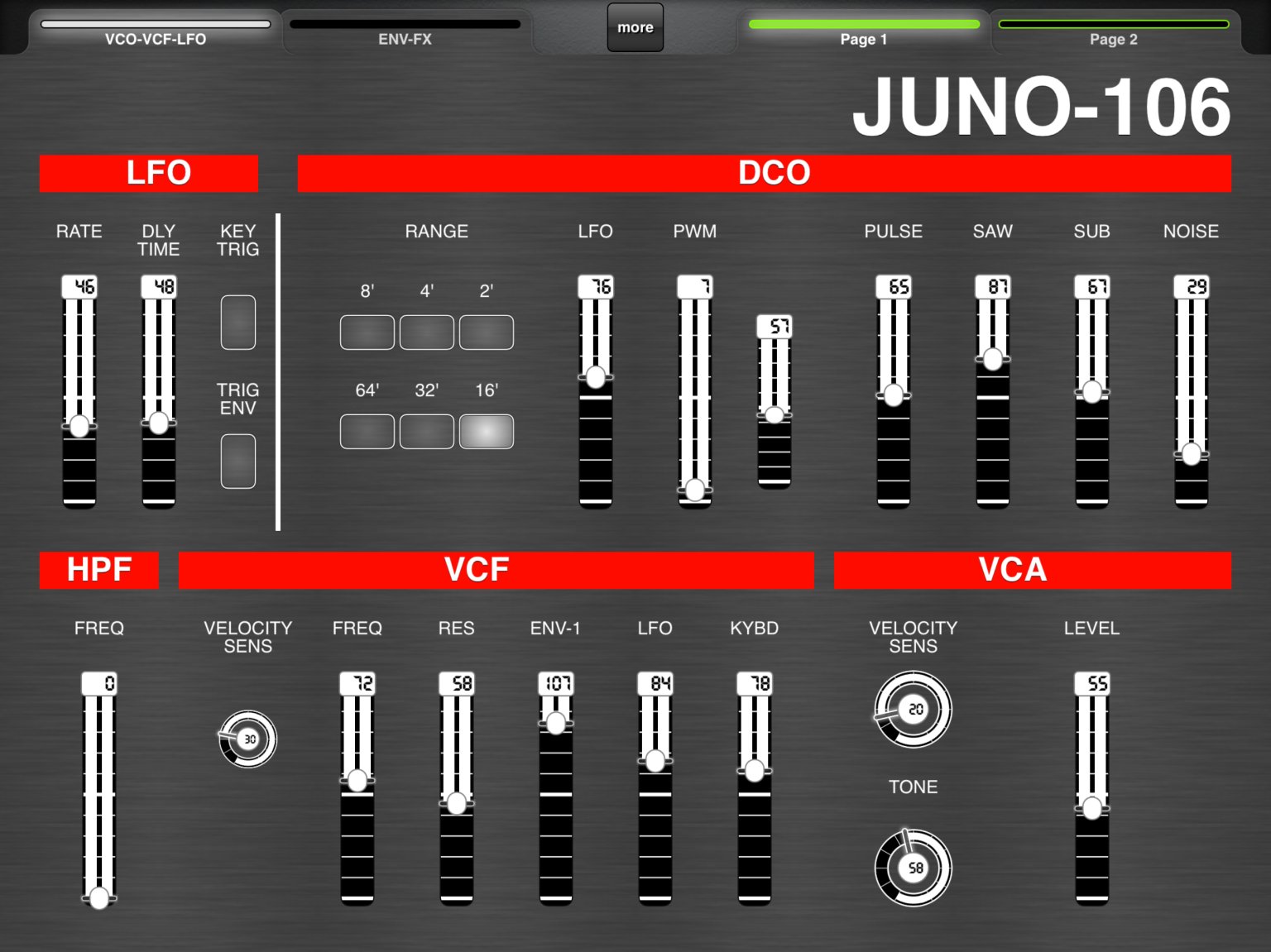 Juno 106 Page 1